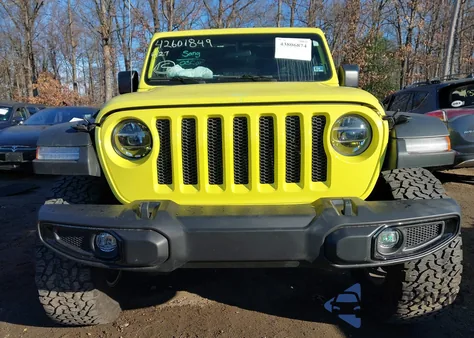 2022 Jeep Wrangler Unlimited High Tide 4X4 from USA, damaged, VIN 1C4HJXDG5NW266621